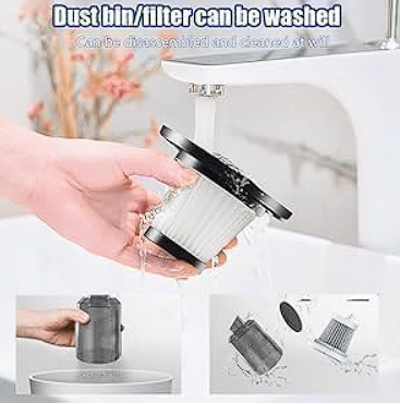 3 in 1 Car Vacuum Cleaner for Car | USB Rechargeable