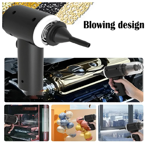 3 in 1 Car Vacuum Cleaner for Car | USB Rechargeable